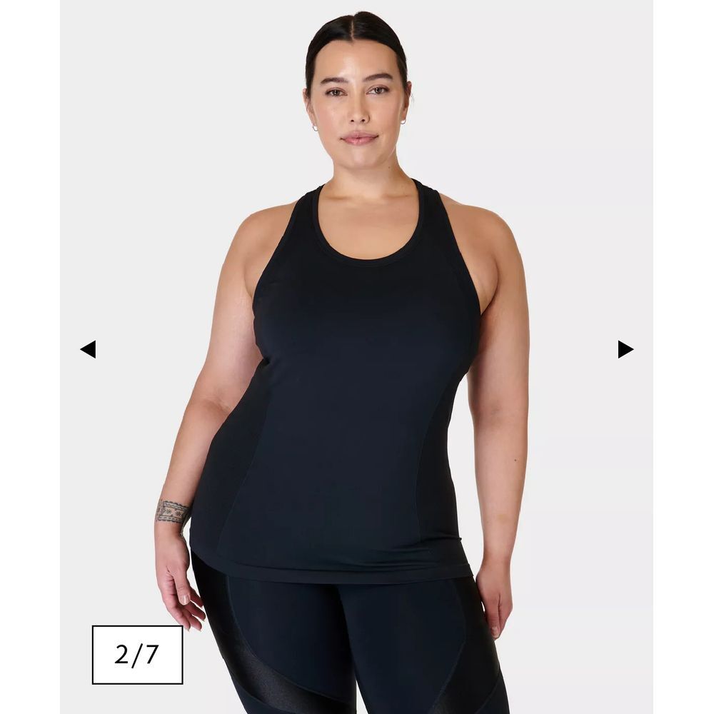 Sweaty Betty Athlete‎ Seamless Workout Vest Tank size large
